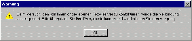 kein Proxy