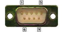 Sub-D9 male